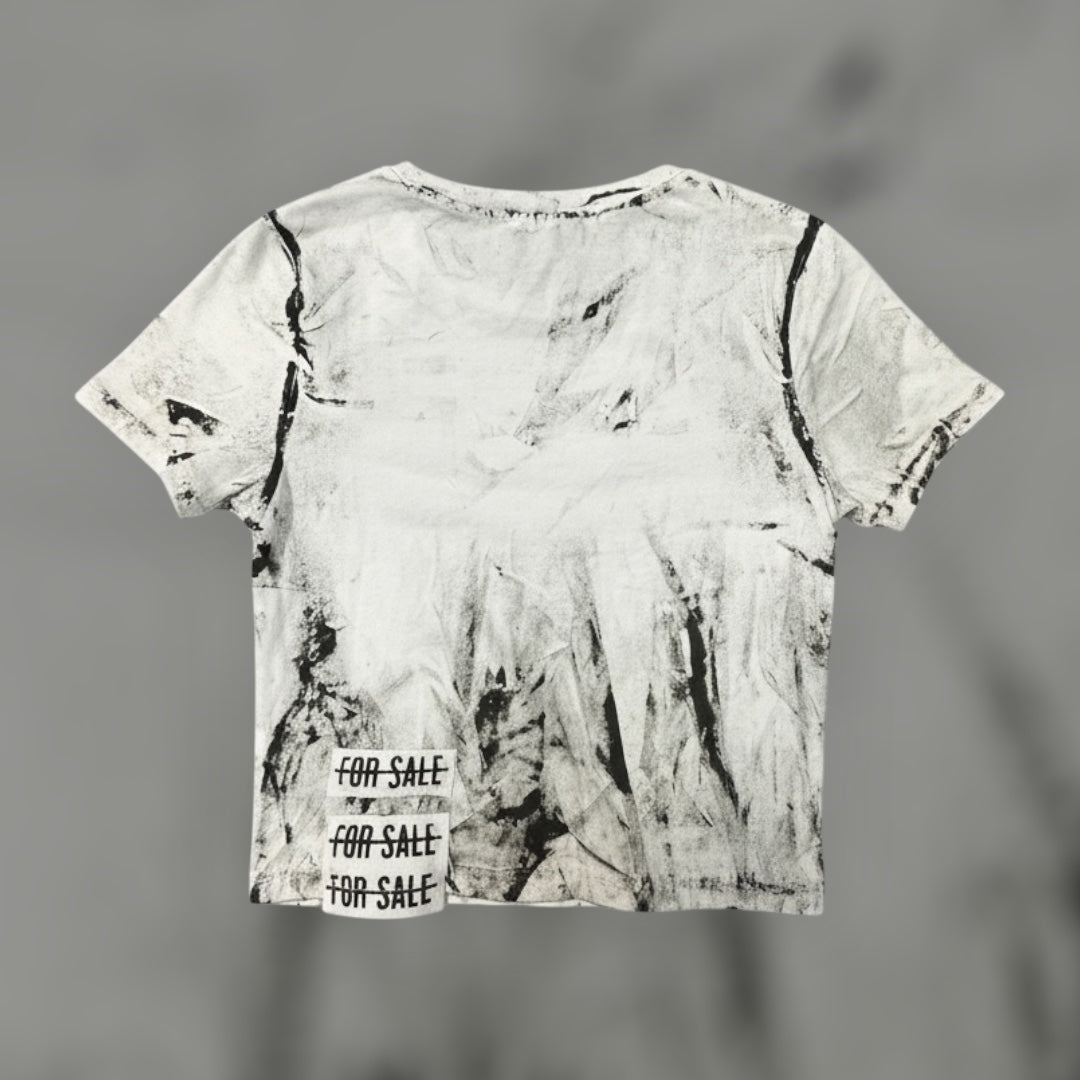 NBG MARBLE TEE (WHITE & BLACK)